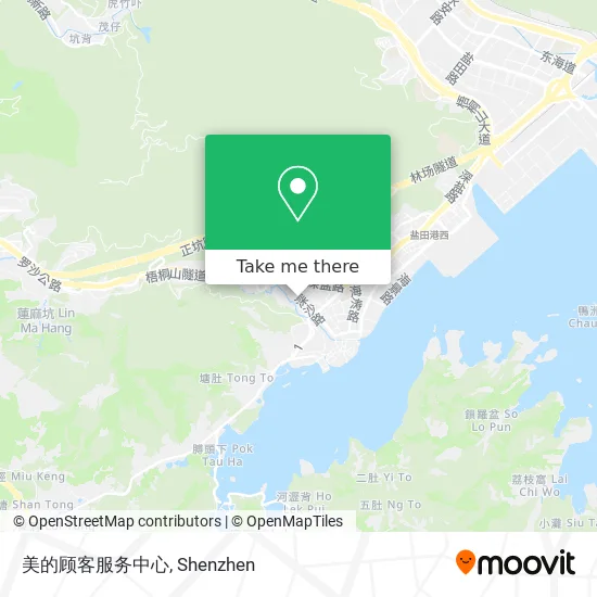 美的顾客服务中心 map