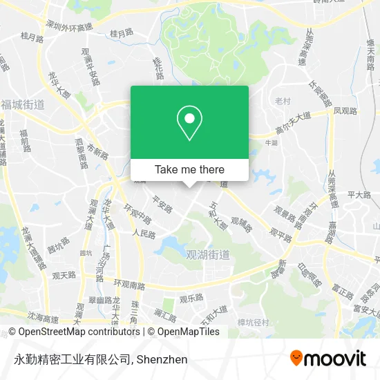 永勤精密工业有限公司 map