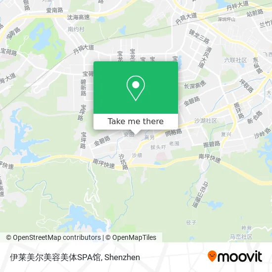 伊莱美尔美容美体SPA馆 map
