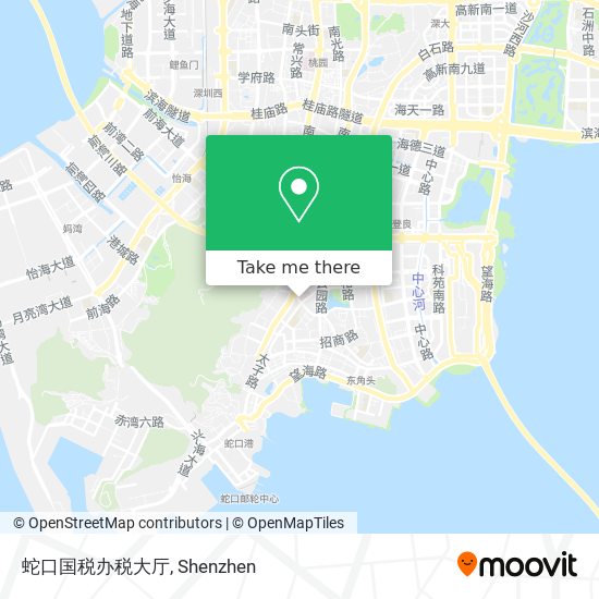 蛇口国税办税大厅 map