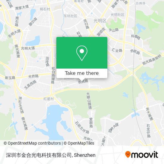 深圳市金合光电科技有限公司 map