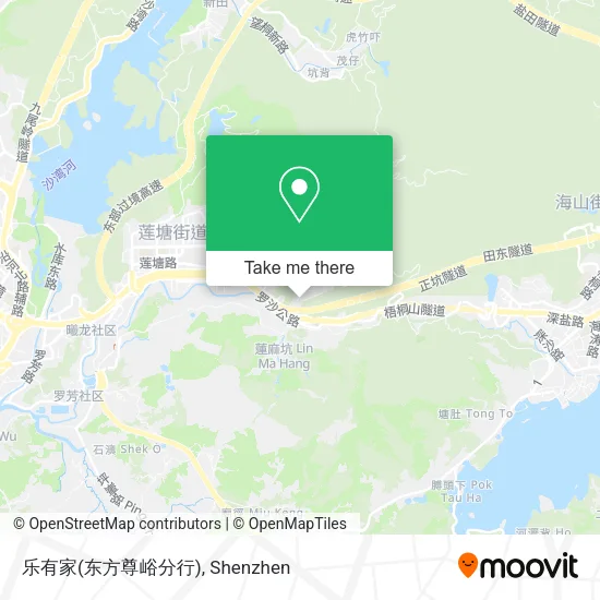 乐有家(东方尊峪分行) map