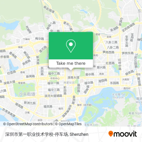 深圳市第一职业技术学校-停车场 map