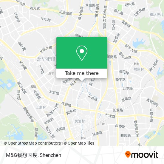 M&G畅想国度 map