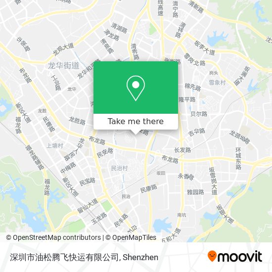 深圳市油松腾飞快运有限公司 map