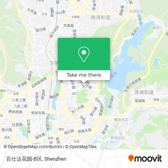 百仕达花园-B区 map