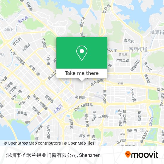 深圳市圣米兰铝业门窗有限公司 map