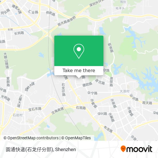 圆通快递(石龙仔分部) map