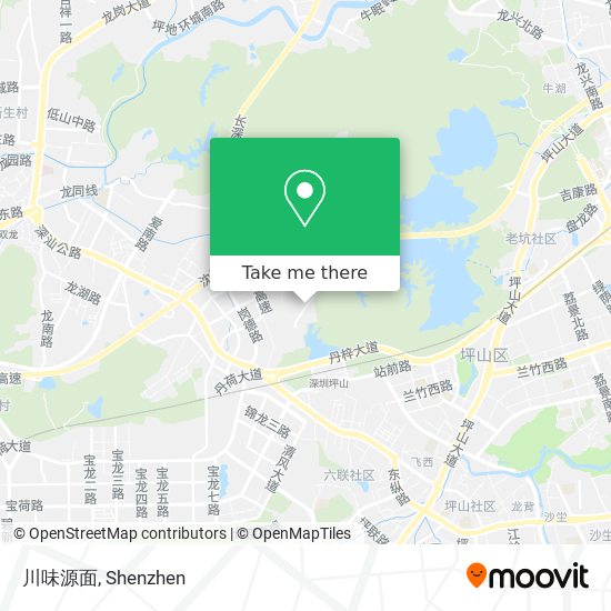 川味源面 map