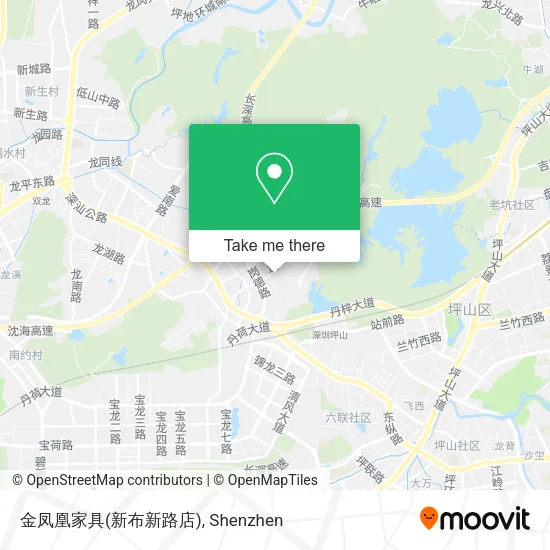 金凤凰家具(新布新路店) map