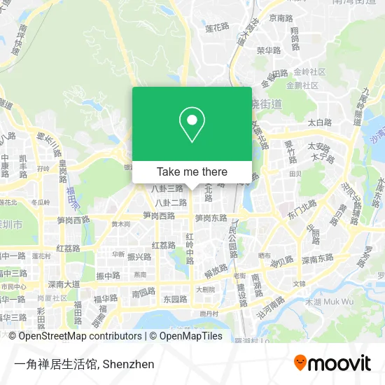 一角禅居生活馆 map