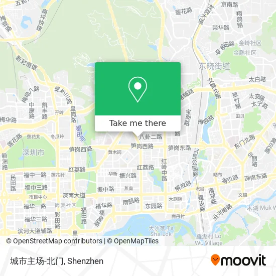 城市主场-北门 map