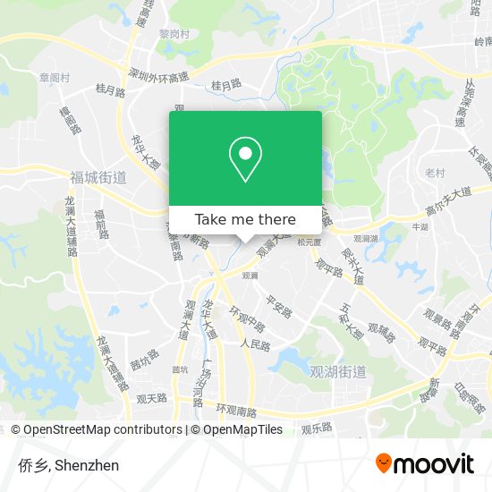 侨乡 map