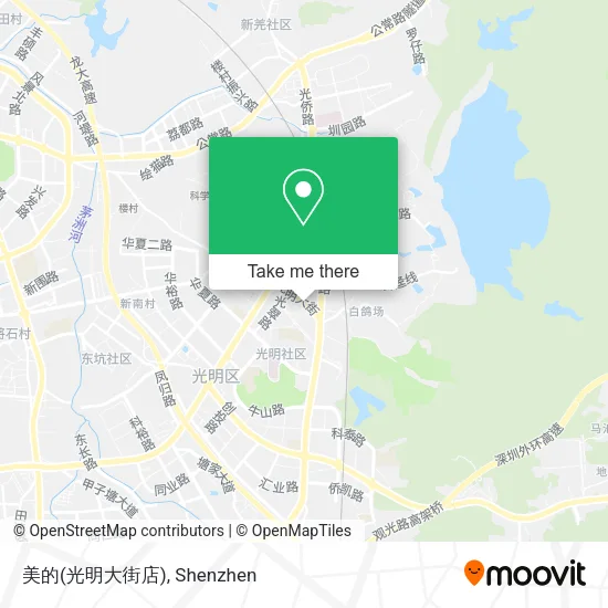 美的(光明大街店) map
