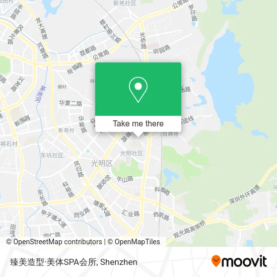 臻美造型·美体SPA会所 map