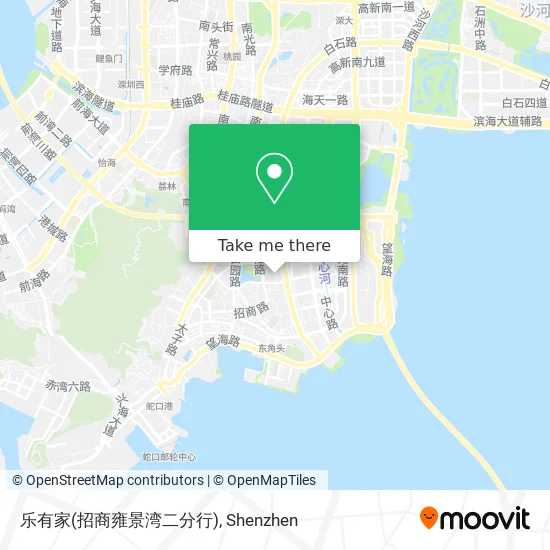 乐有家(招商雍景湾二分行) map