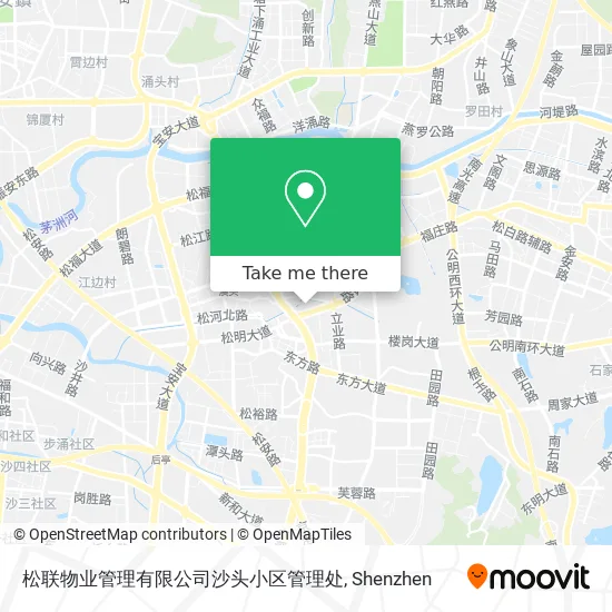 松联物业管理有限公司沙头小区管理处 map