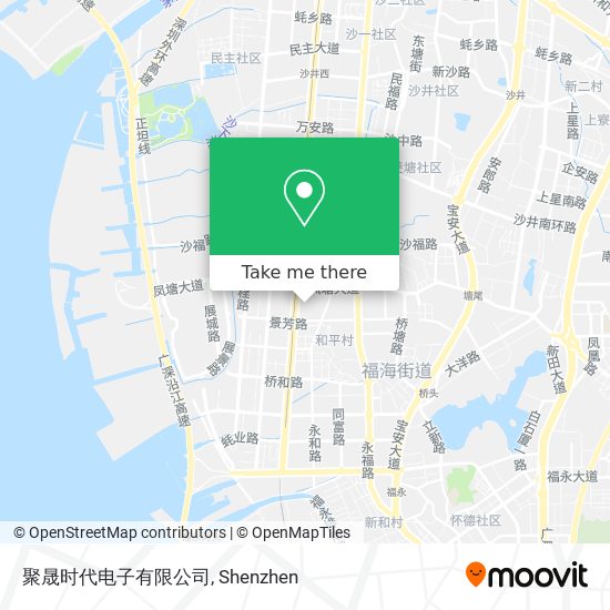 聚晟时代电子有限公司 map