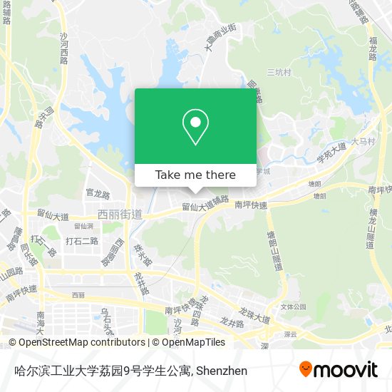 哈尔滨工业大学荔园9号学生公寓 map