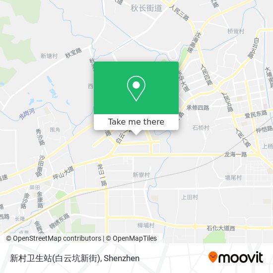 新村卫生站(白云坑新街) map