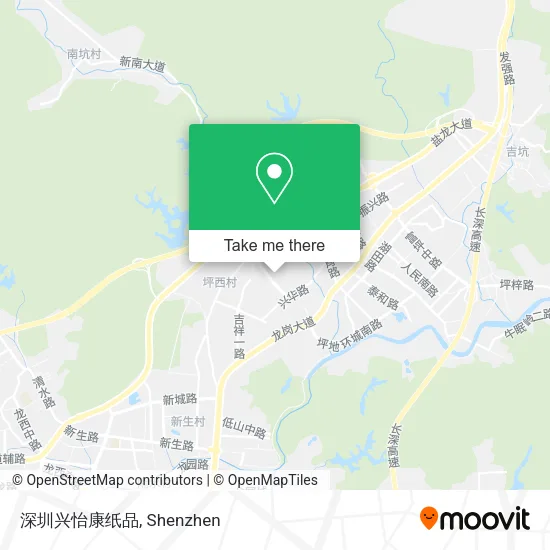 深圳兴怡康纸品 map