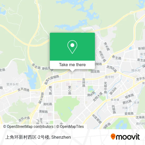 上角环新村西区-2号楼 map