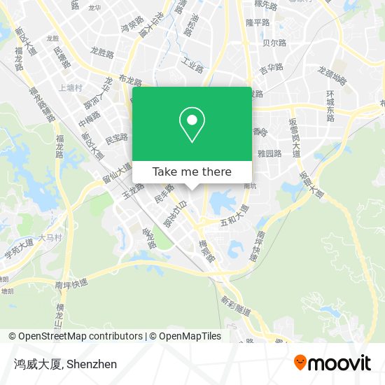 鸿威大厦 map