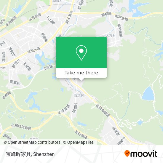 宝峰晖家具 map