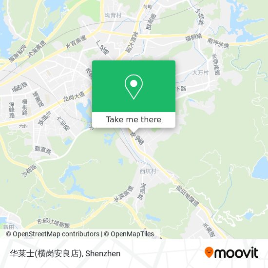 华莱士(横岗安良店) map