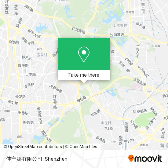 佳宁娜有限公司 map