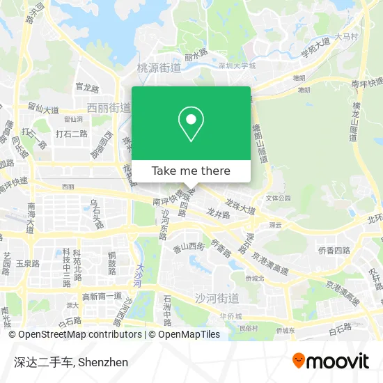 深达二手车 map