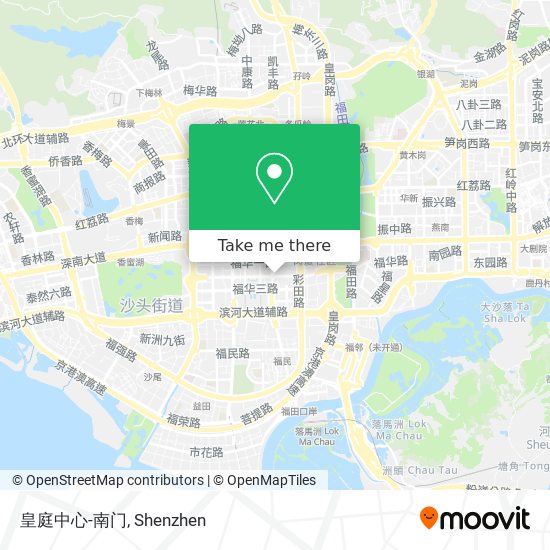 皇庭中心-南门 map