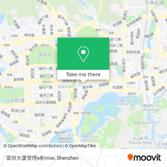 雷圳大厦管理e柜mixr map