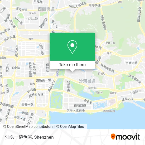 汕头一碗鱼粥 map