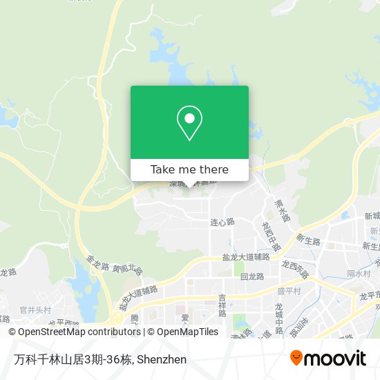 万科千林山居3期-36栋 map