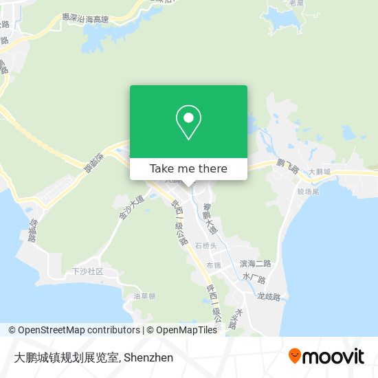 大鹏城镇规划展览室 map