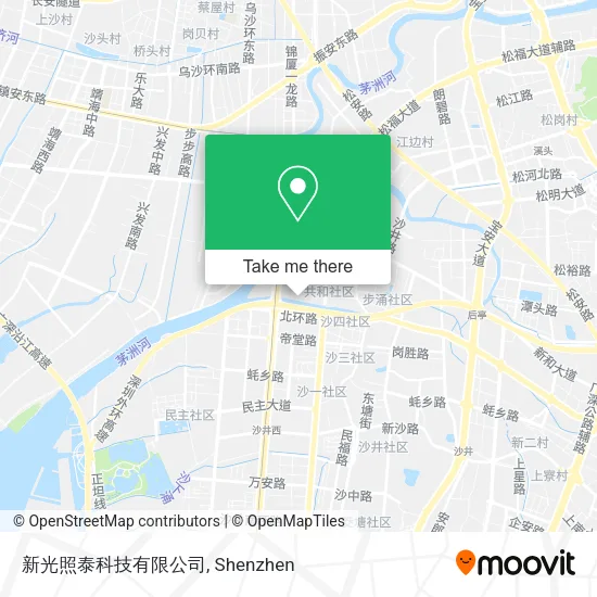 新光照泰科技有限公司 map