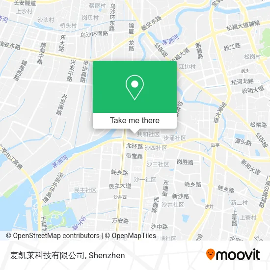 麦凯莱科技有限公司 map