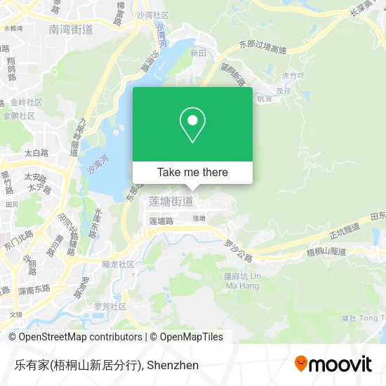 乐有家(梧桐山新居分行) map