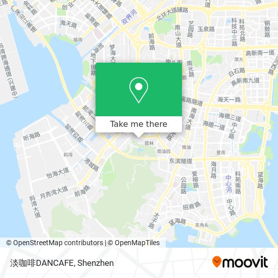 淡咖啡DANCAFE map