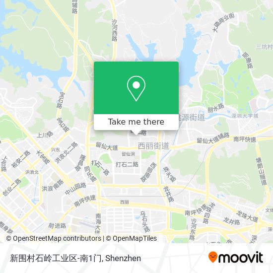新围村石岭工业区-南1门 map