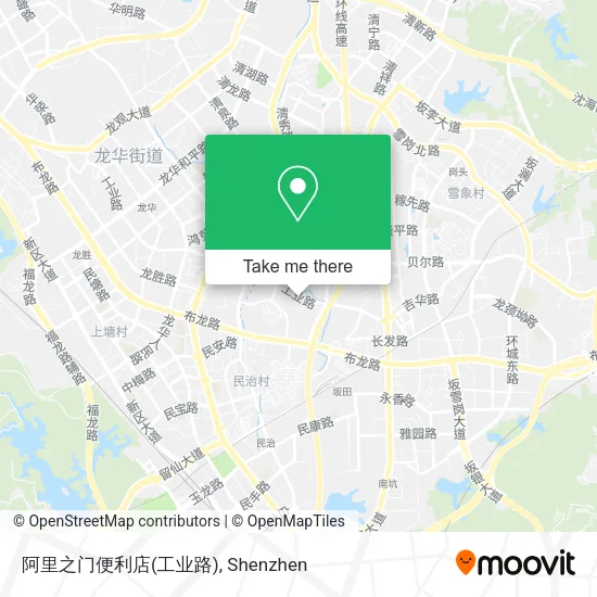 阿里之门便利店(工业路) map