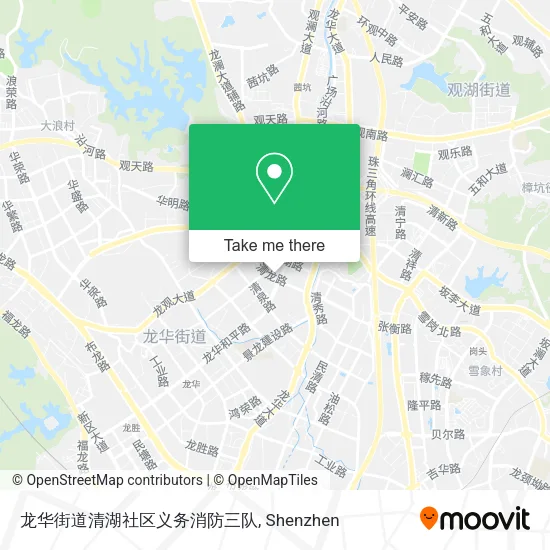 龙华街道清湖社区义务消防三队 map