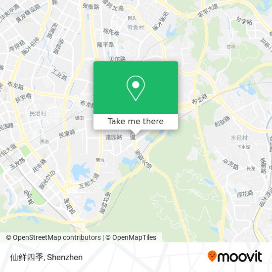 仙鲜四季 map