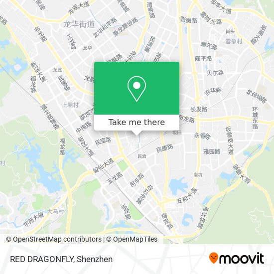 RED DRAGONFLY map