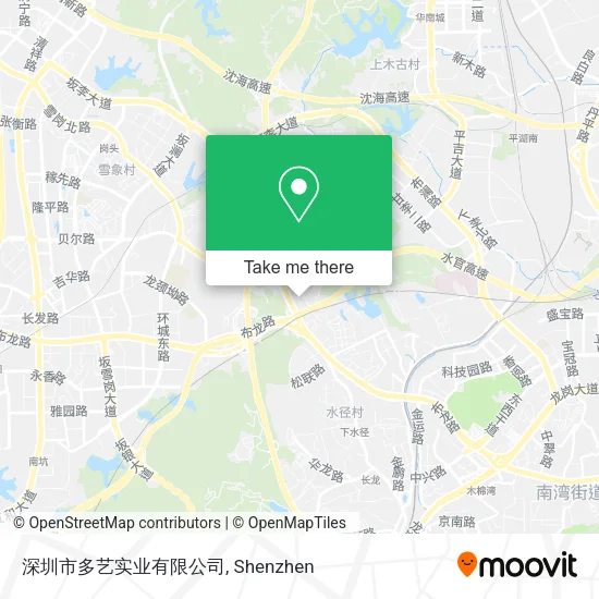 深圳市多艺实业有限公司 map