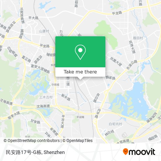 民安路17号-G栋 map