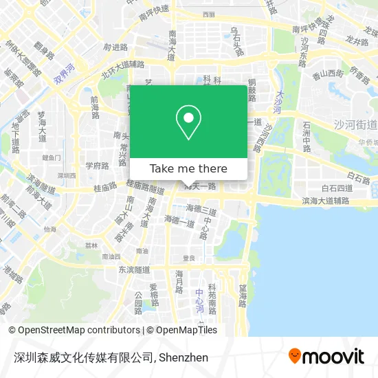 深圳森威文化传媒有限公司 map