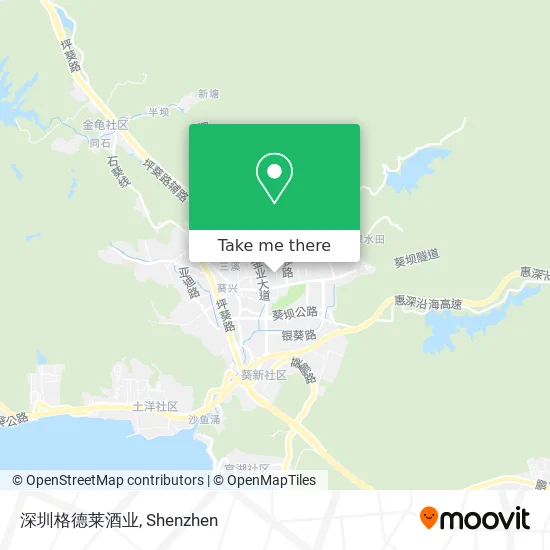 深圳格德莱酒业 map