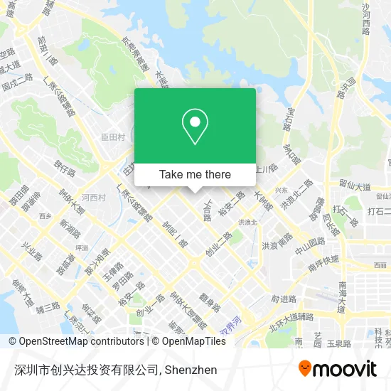 深圳市创兴达投资有限公司 map